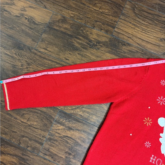 🎄CHRISTMAS SWEATER🎄Santa Claus Ugly/Cute “HoHoHo” Sweater Size XXL/2XG (20) - Picture 9 of 11
